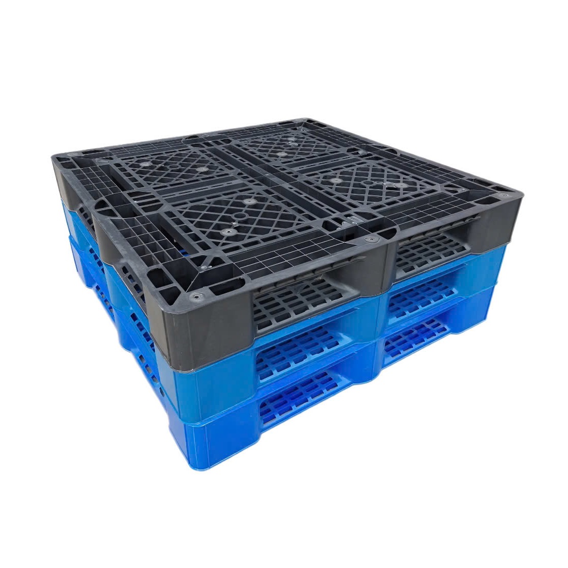 Pallet nhựa PL1150 NS 1100×1100 x150mm 3 Pallet nhựa PL1150 NS 1100×1100 x150 mm