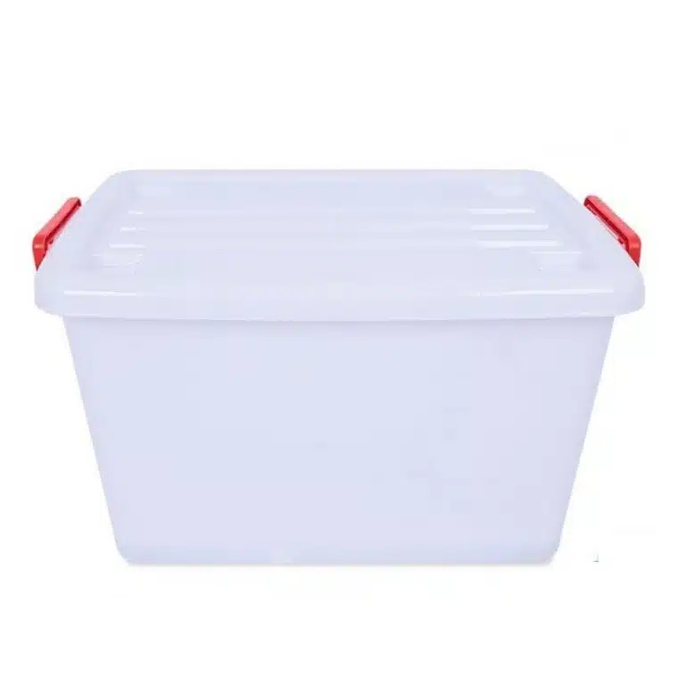 Thùng chữ nhật có nắp màu trắng 2 Sản phẩm có dung tích đa dạng 65 lít, 90, 95 lít, 120 lít, 140 lít, 220 lít,…