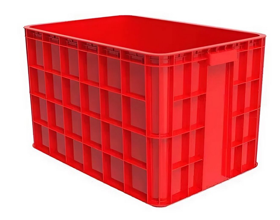 Thùng Nhựa đại kích thước 680x485x385mm 3 Không có lỗ hở giúp tránh bụi sạn bám vào hàng hóa